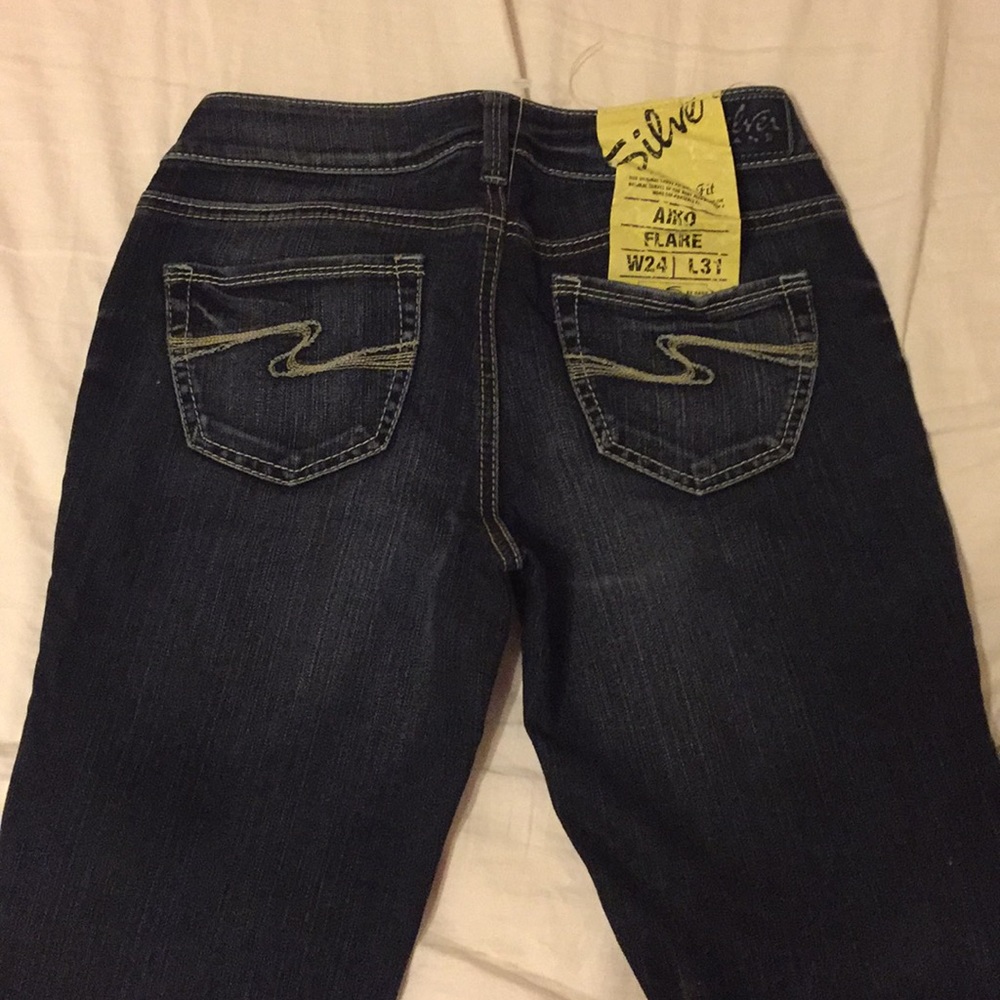 Silver Aiko Jeans 24 x 31